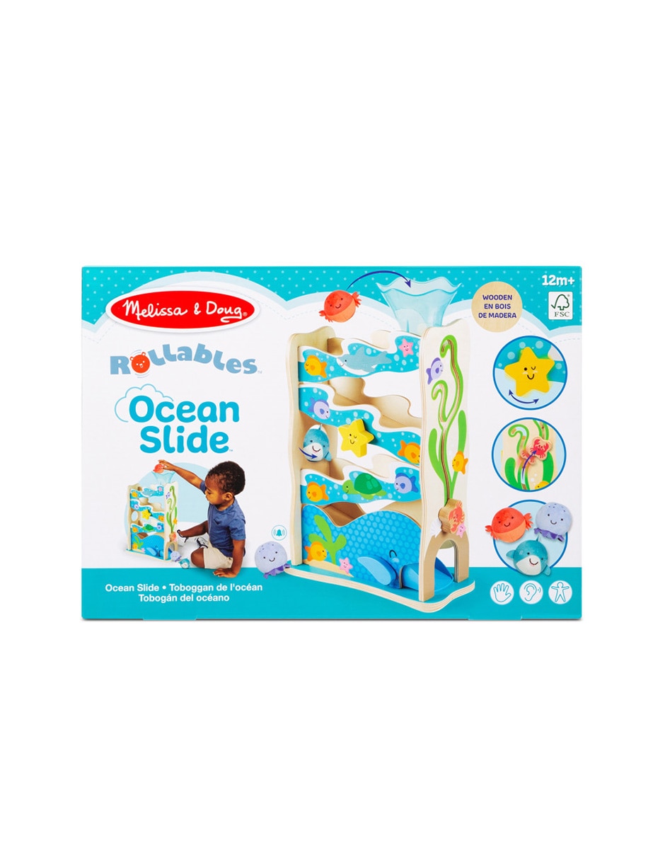 Tobogán del Océano Melissa & Doug juego recreativo 1 año