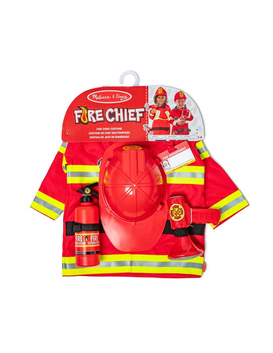 Disfraz Melissa & De Bombero Para Niño 2