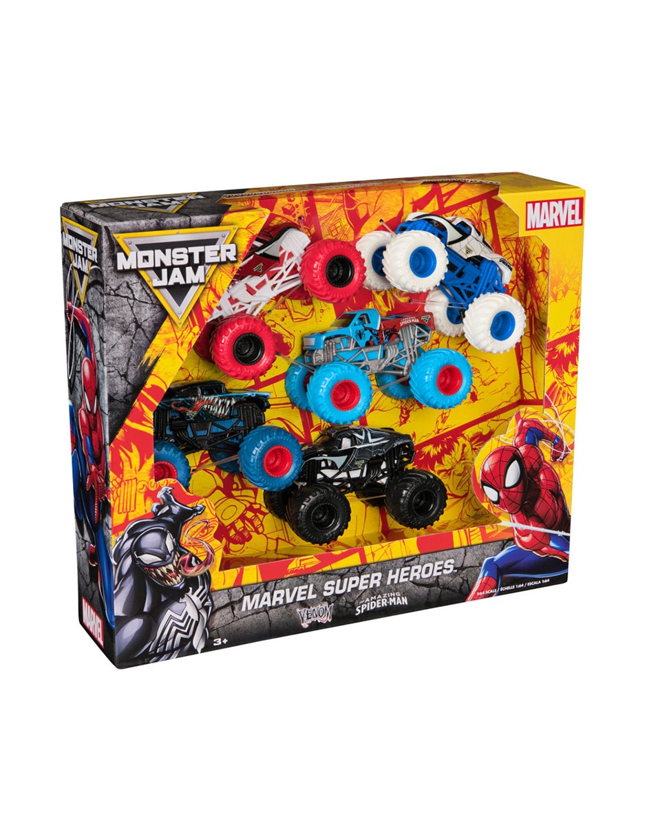 Set Monster Truck Marvel Super Héroes 6