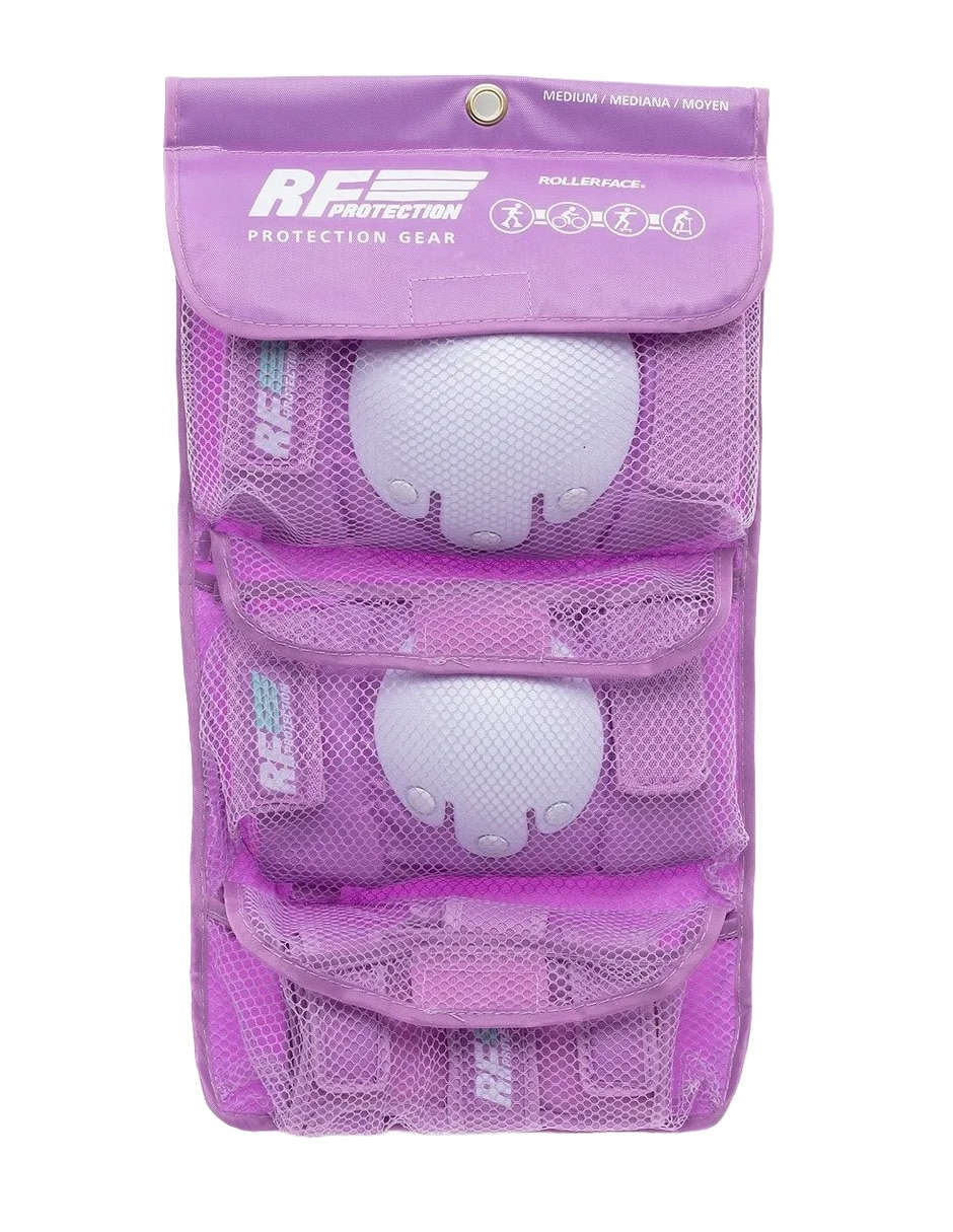 Set de protectores rollerface de patinaje infantil