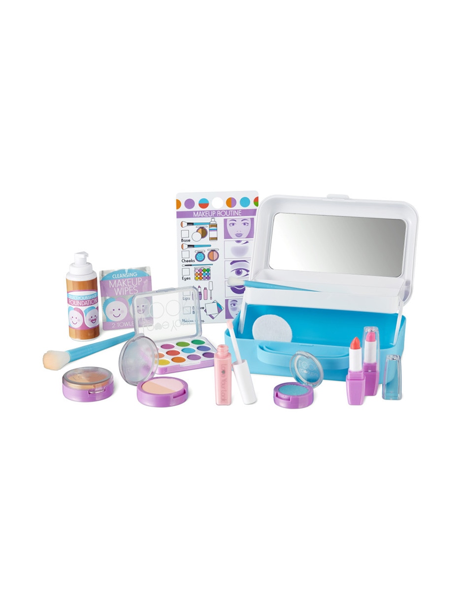 melissa & doug set de maquillaje melissa & doug "juego de rol para niños" 1