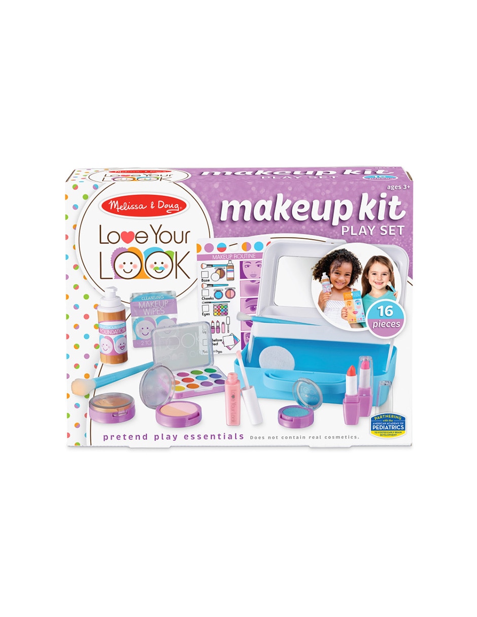 melissa & doug set de maquillaje melissa & doug "juego de rol para niños" 2
