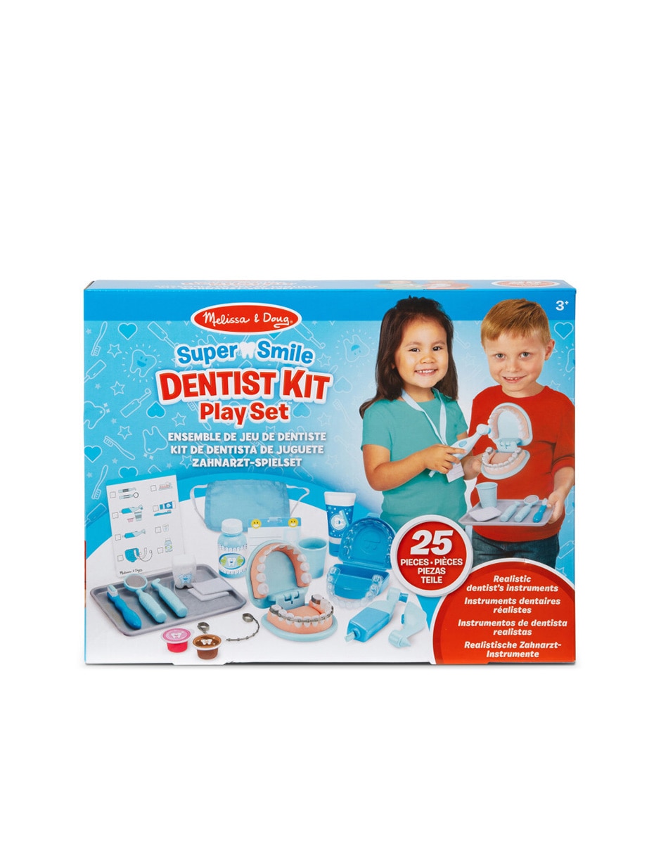 Kit de dentista Melissa & Doug juego de rol para niños