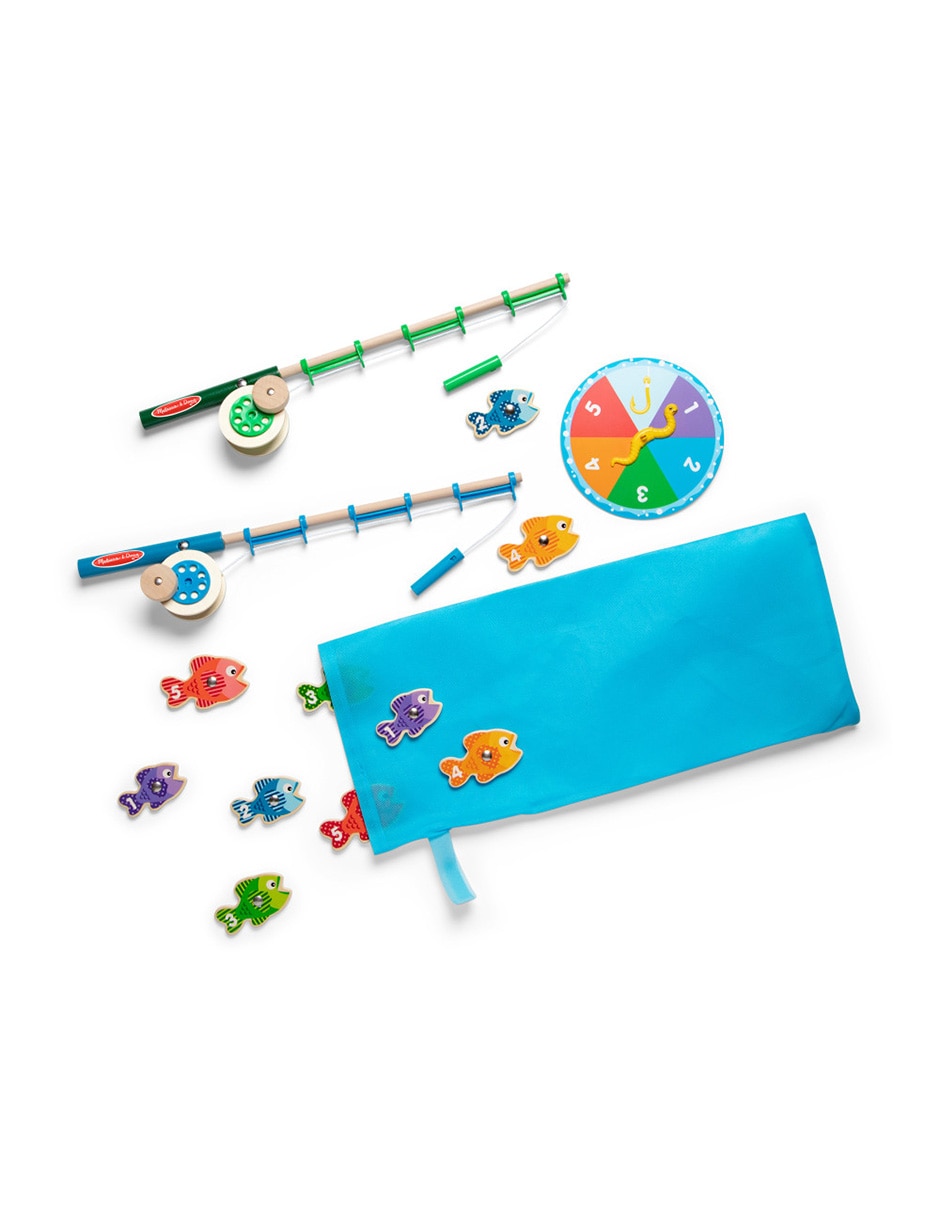 Juego De Pesca Cuenta Y Atrapa Melissa & Juego De Rol Para Niños