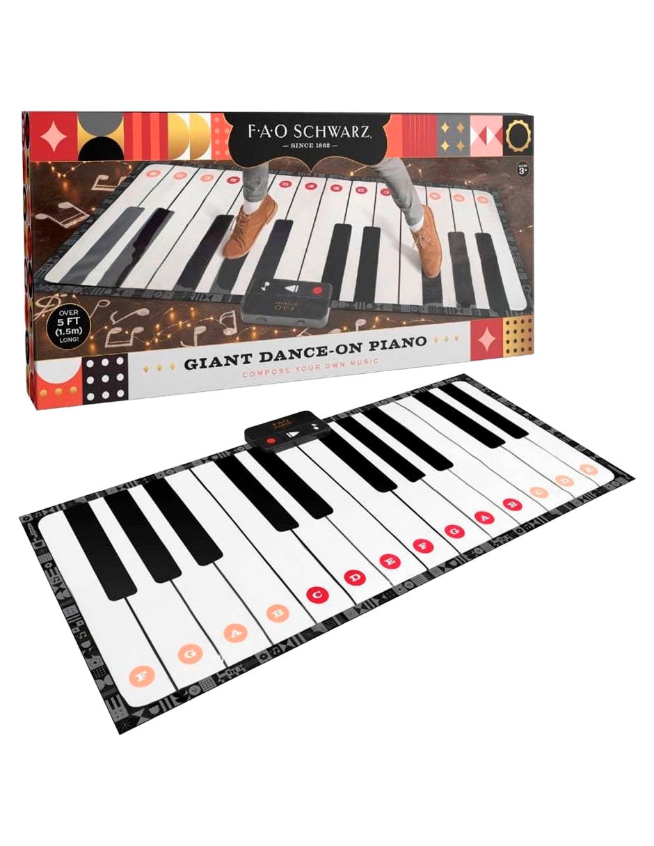 Piano gigante para bailar