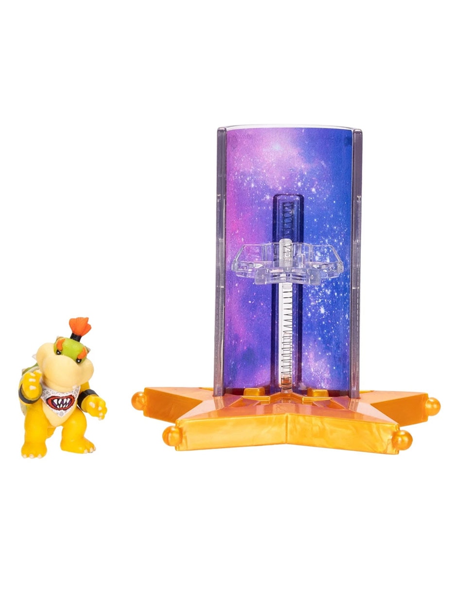 Set figuras acción The Super Mario Galaxy movie Bowser Jr. 4