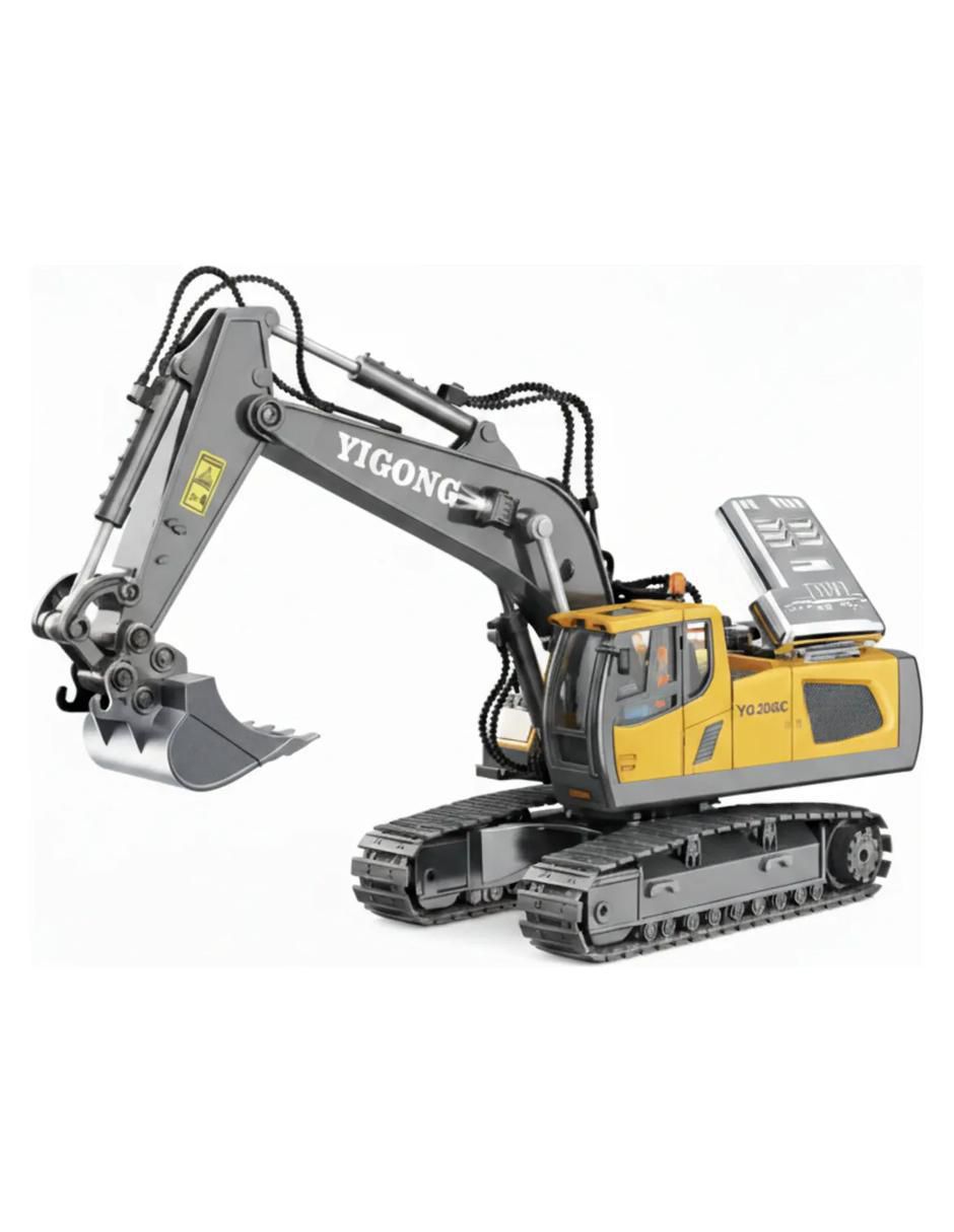 Excavadora a control remoto Mr. Gadgets