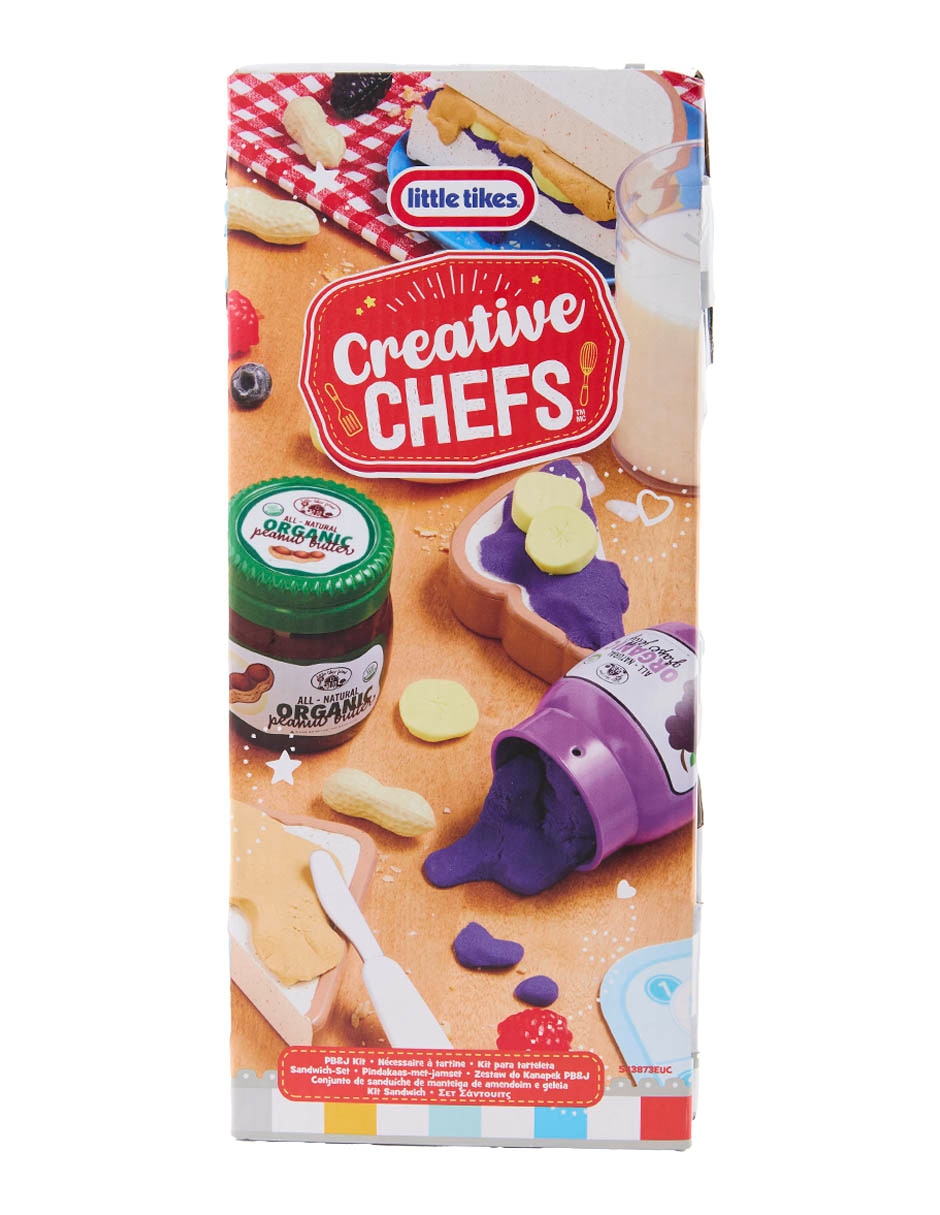 Set de Juego Creative Chefs Peanut Butter and Jelly Little Tikes