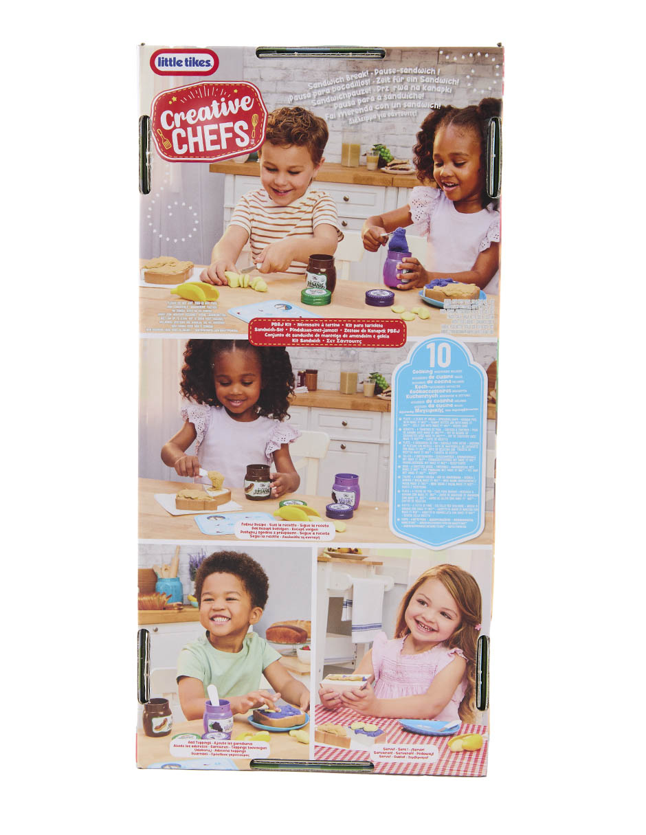 Set de Juego Creative Chefs Peanut Butter and Jelly Little Tikes