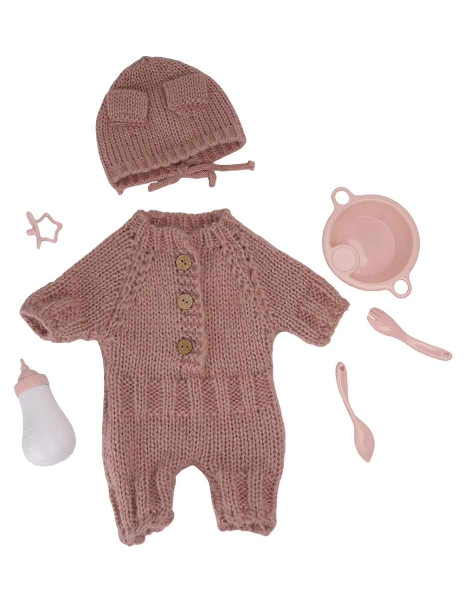 Set carriola, ropa, y platos para bebé 5