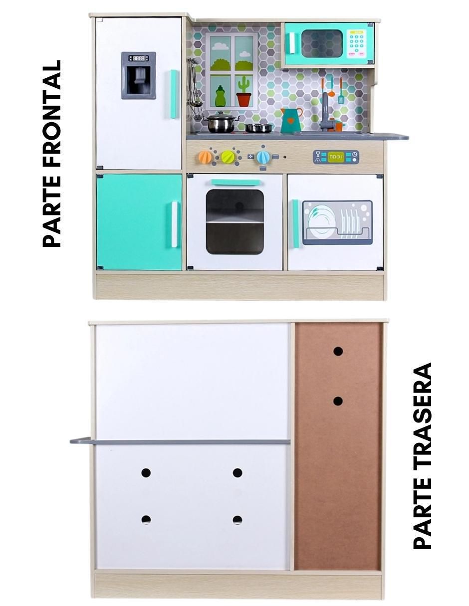 Set de cocina integral deluxe pingüe juego de rol para niños