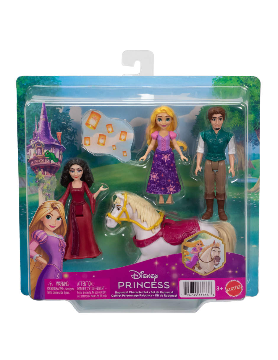 Muñeca Princesas Disney Rapunzel Accesorios 6