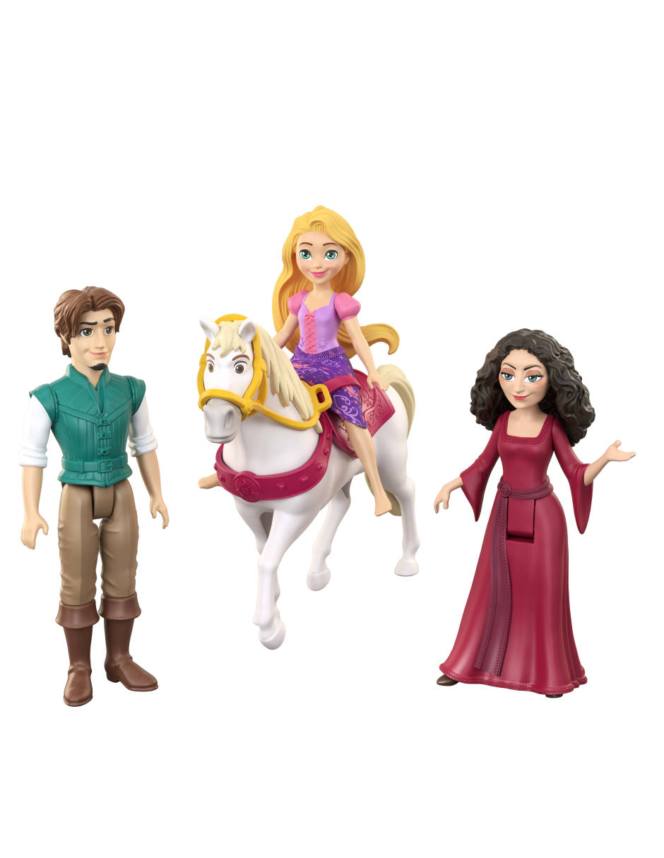 Muñeca Princesas Disney Rapunzel Accesorios