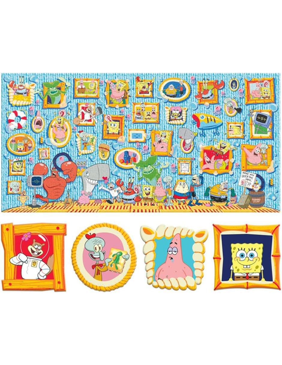 Rompecabezas Bob Esponja Premium Coleccionable Novelty 1000 piezas