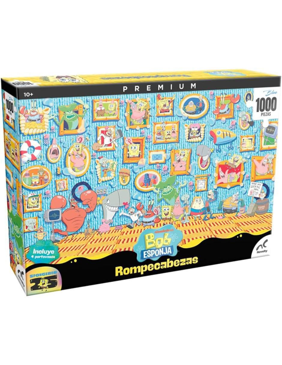 Rompecabezas Bob Esponja Premium Coleccionable 1000 piezas