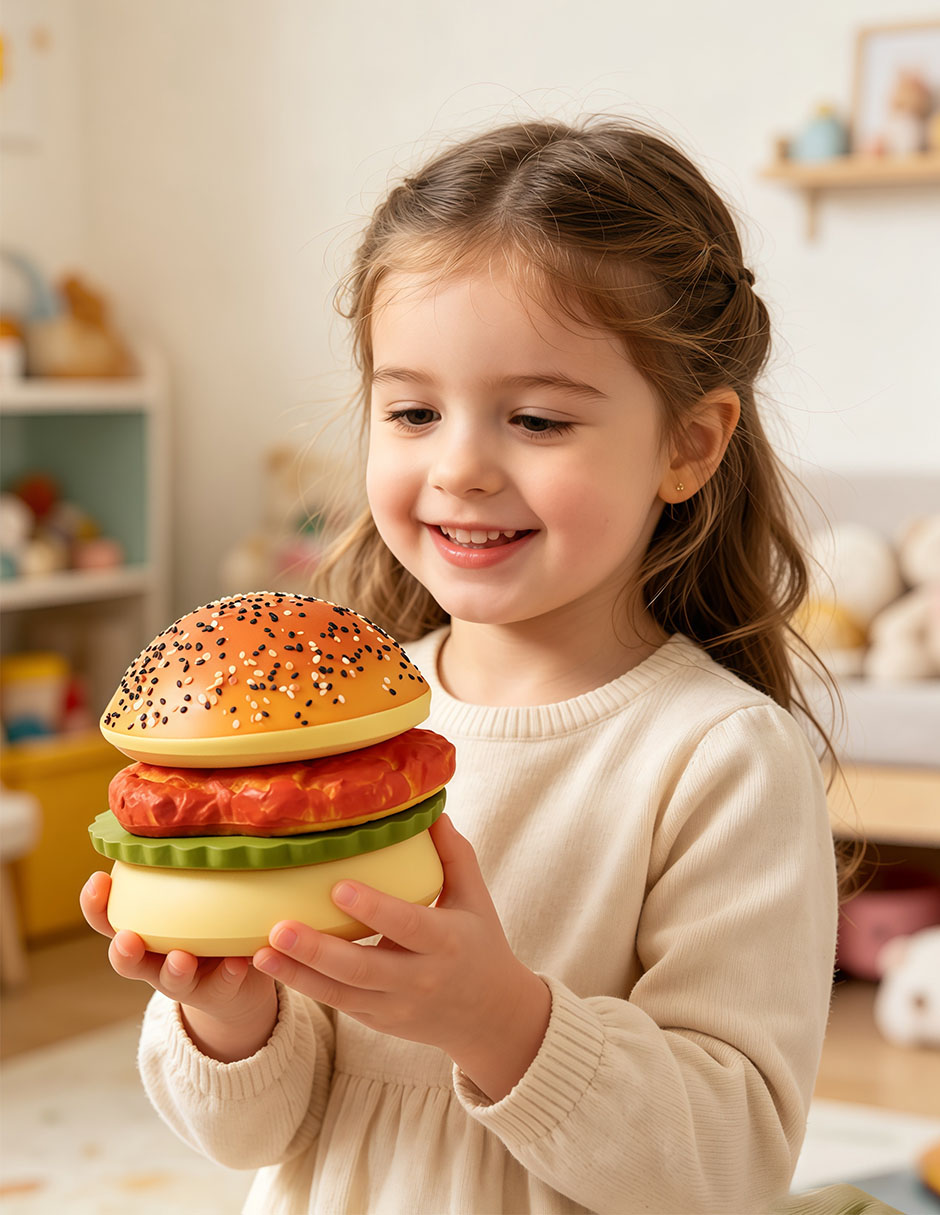 Hamburger squish 3