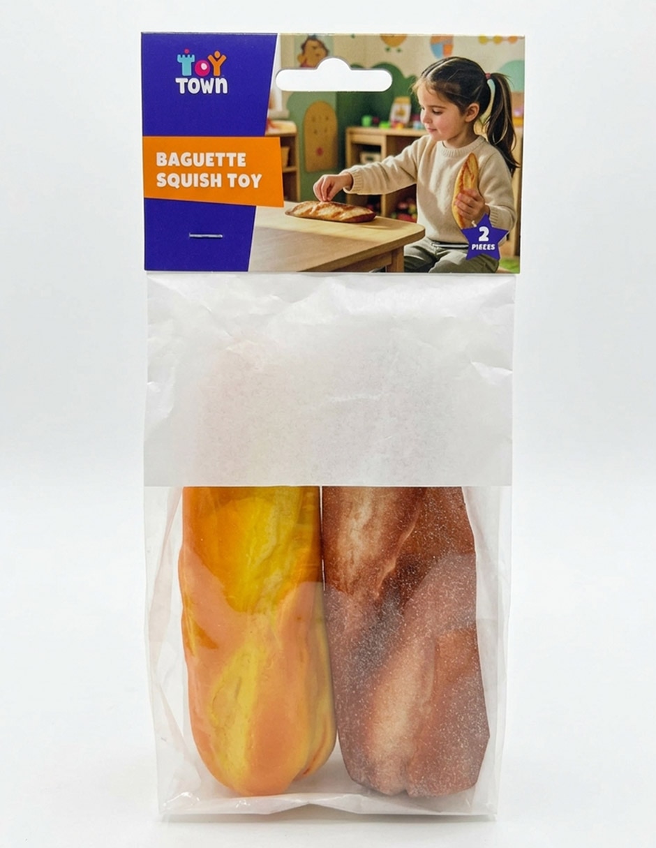 Baguette squish toy Baguette squish toy