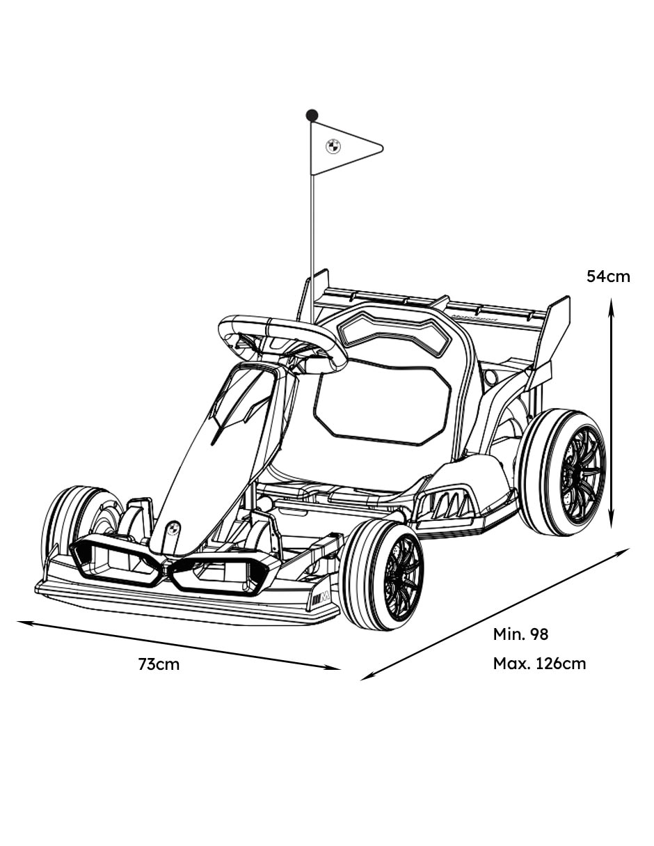 Go kart eléctrico BDM-0978 2024 10