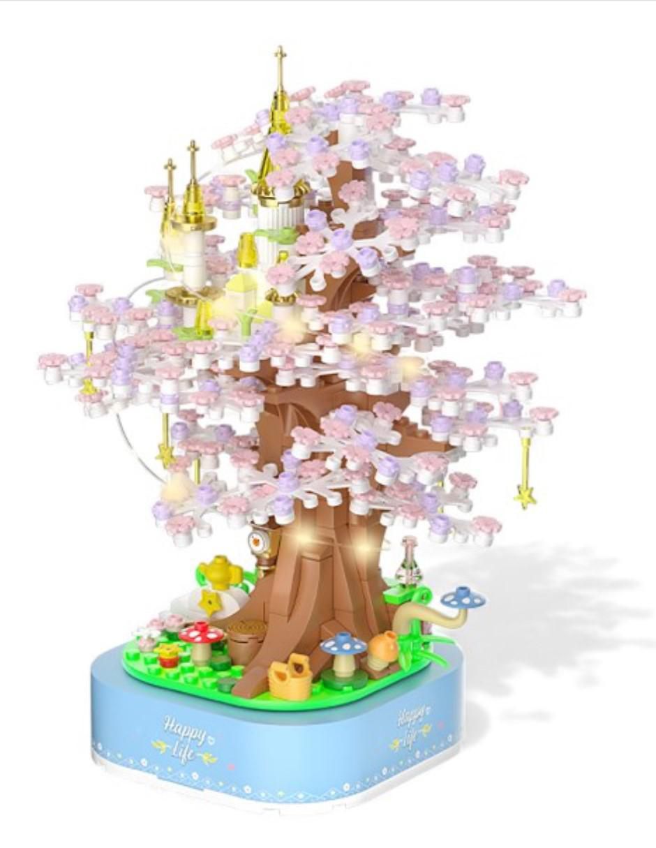 Bloques no tiene castillo del árbol de juguete de bloques de construcción Toy810