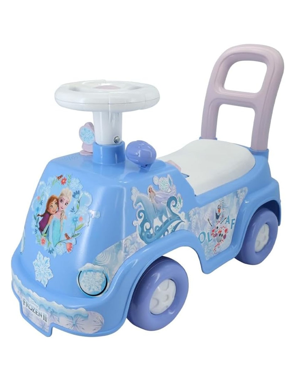 Automóvil montable de bateria AA para niña