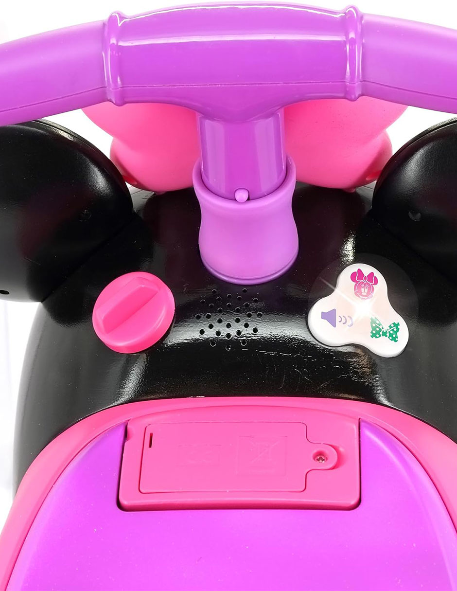 Automóvil montable Minnie de batería para bebé niña 4