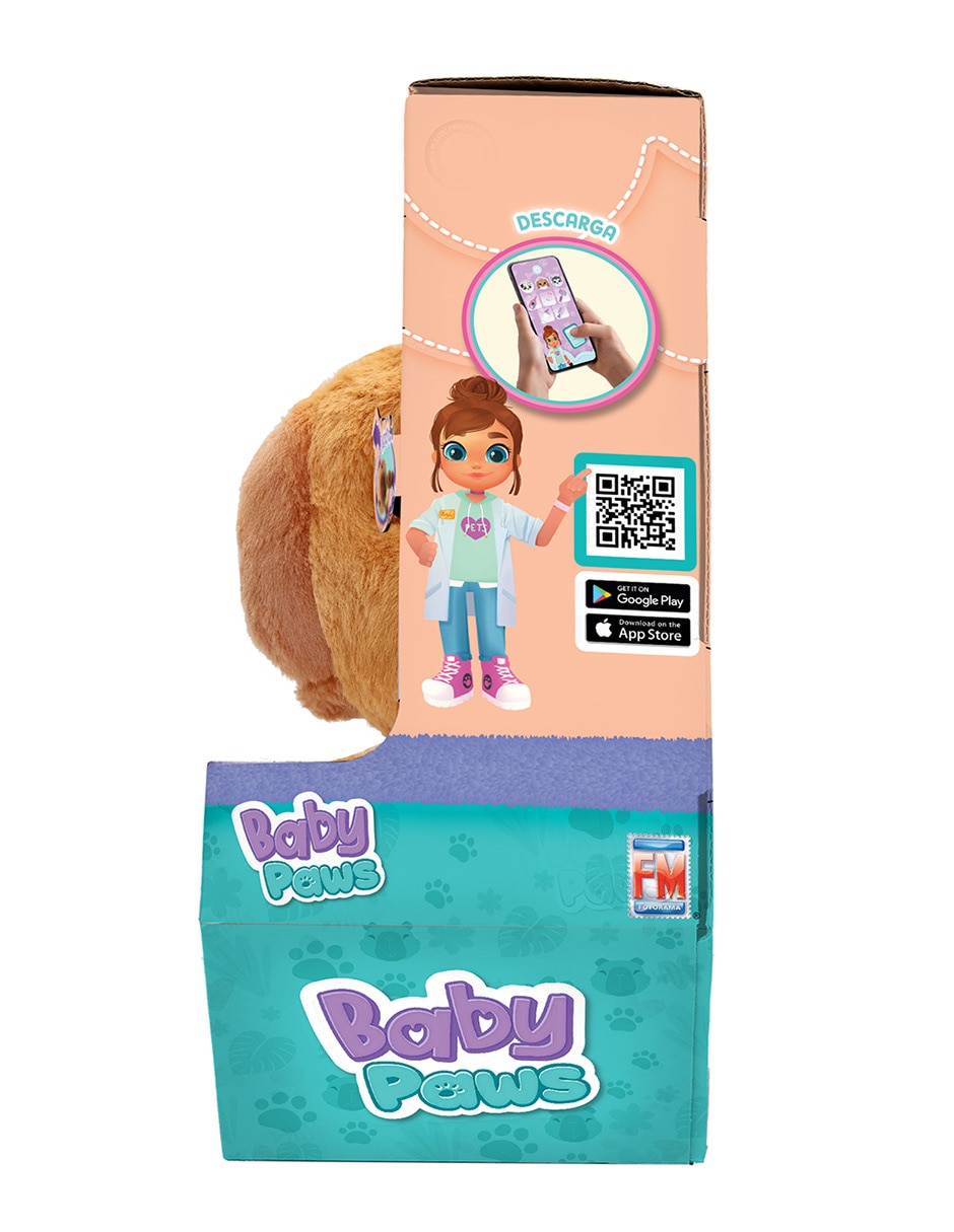 Peluche de capibara animal fotorama baby paws de sin tamaño