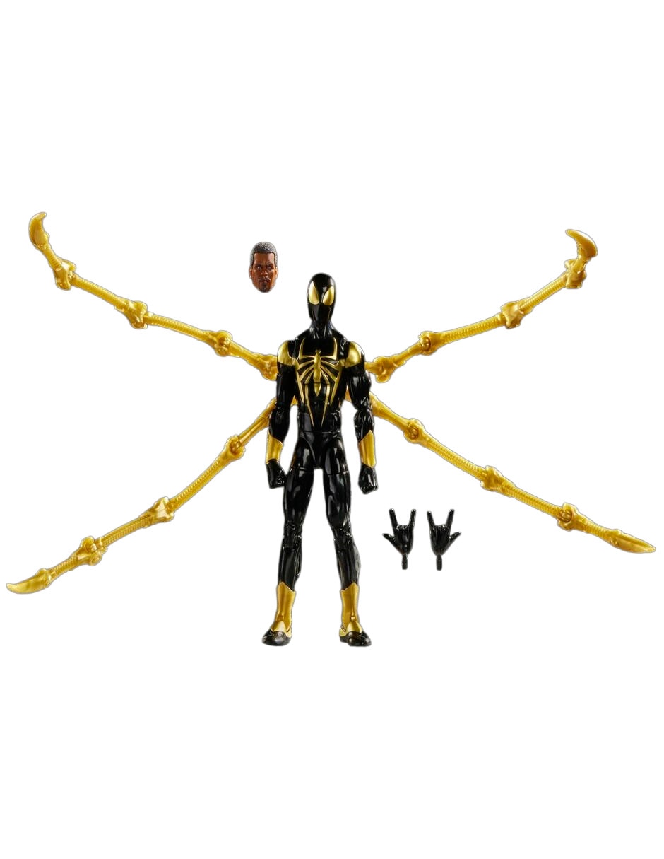 Figura de acción articulada Marvel Avengers Legends Series Iron Spider black and gold collectors Marvel