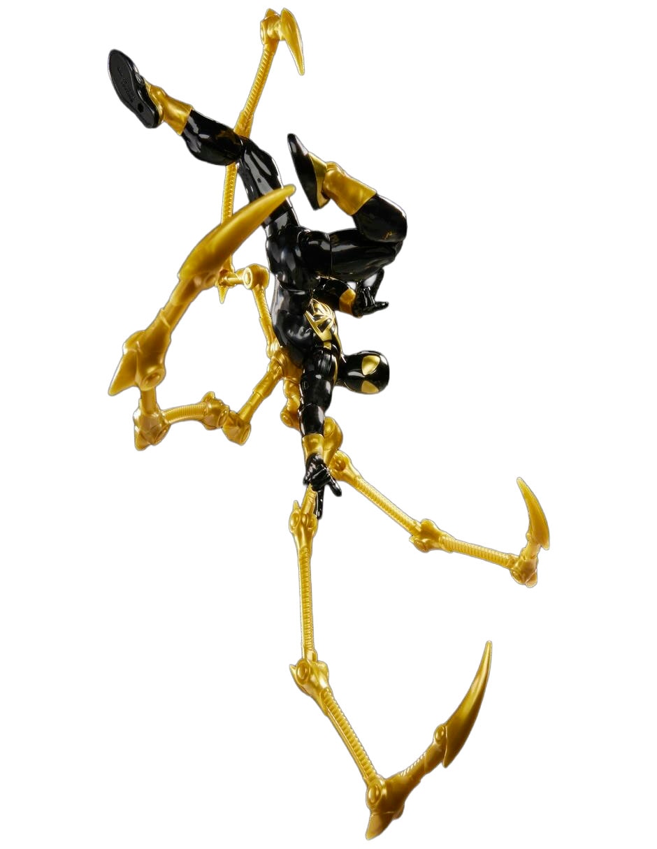 Figura de acción articulada Marvel Avengers Legends Series Iron Spider black and gold collectors Marvel