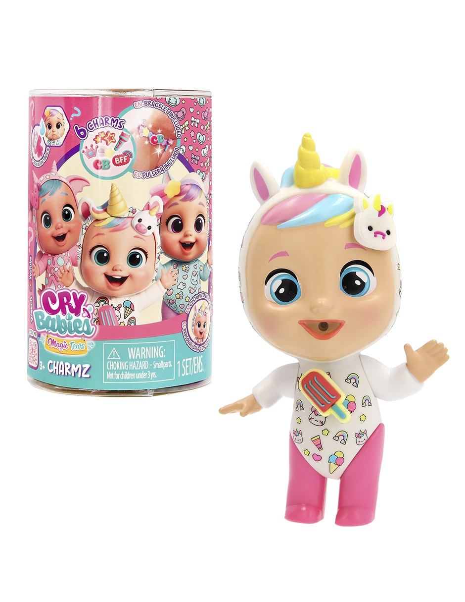 Muñeca mini cry babies charmz