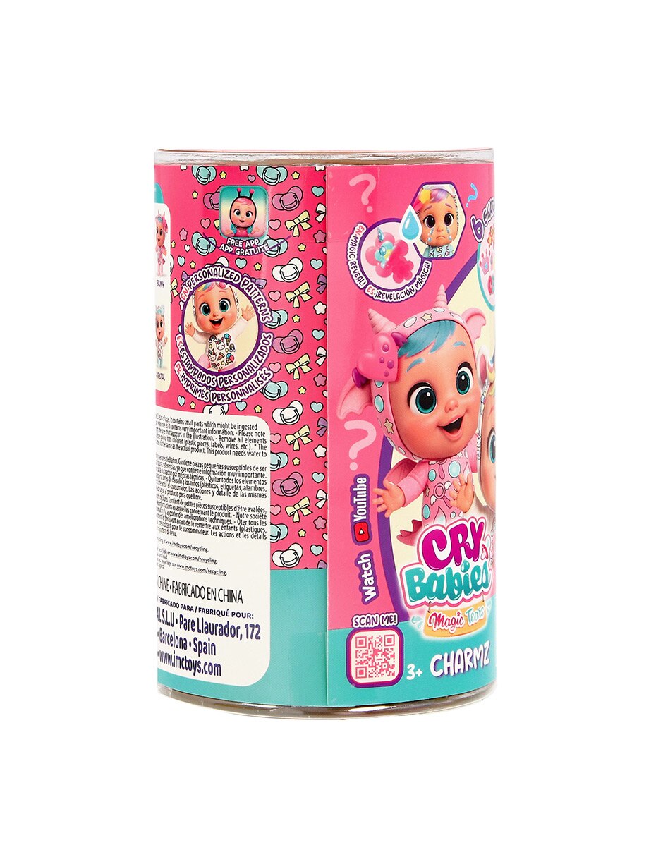 Muñeca mini cry babies charmz 5