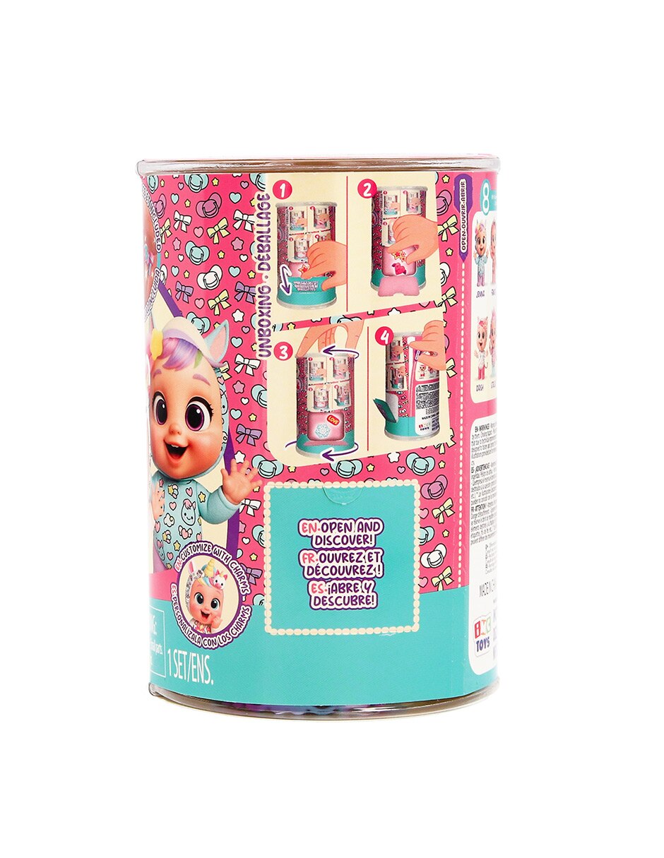Muñeca mini cry babies charmz 7
