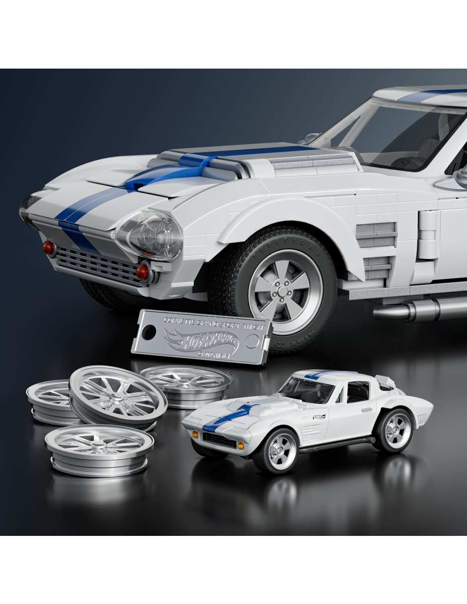 Set construcción Brick Shop Elite '63 Corvette Grand Sport JGR 3