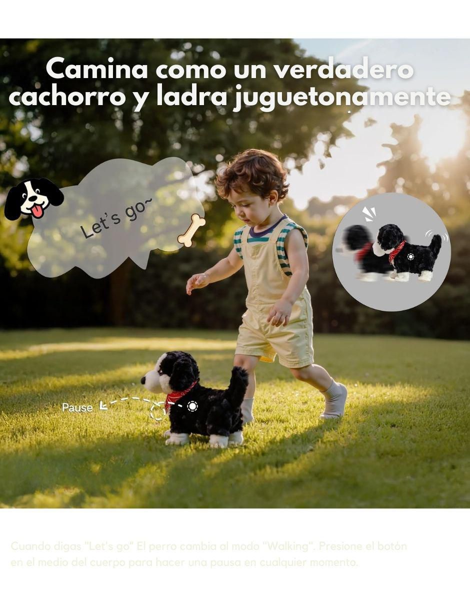 Peluche de perro tumama de 15 cm