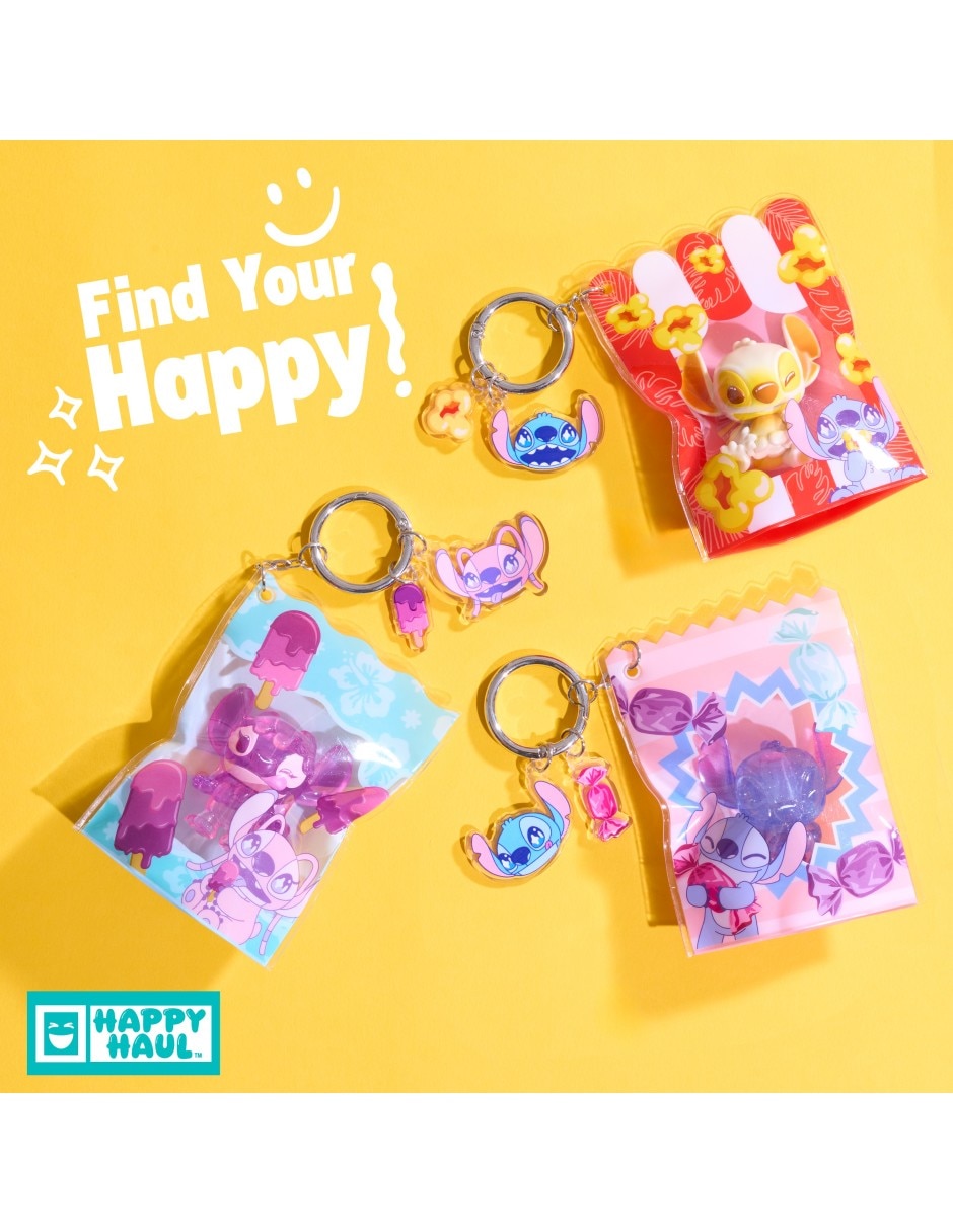 Set figuras de juguete hh stitch snackin' around clip-on asst. de stitch 1