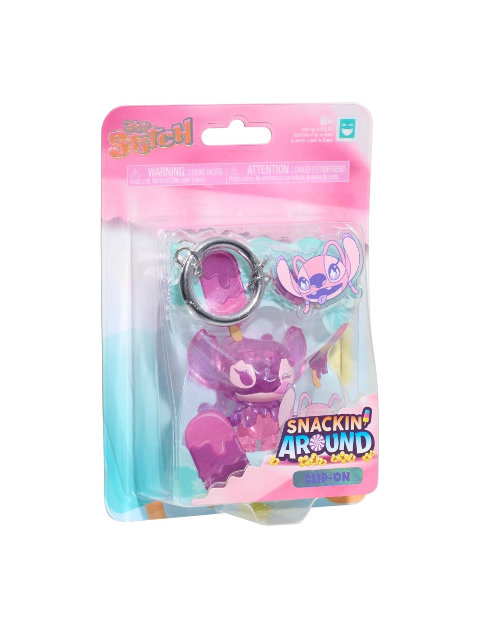 Set figuras de juguete hh stitch snackin' around clip-on asst. de stitch 11