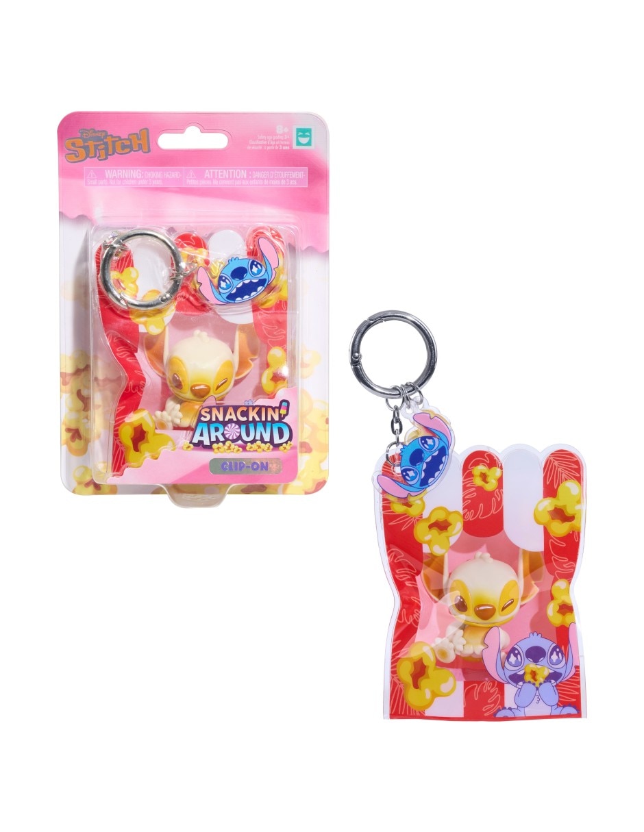 Set figuras de juguete hh stitch snackin' around clip-on asst. de stitch