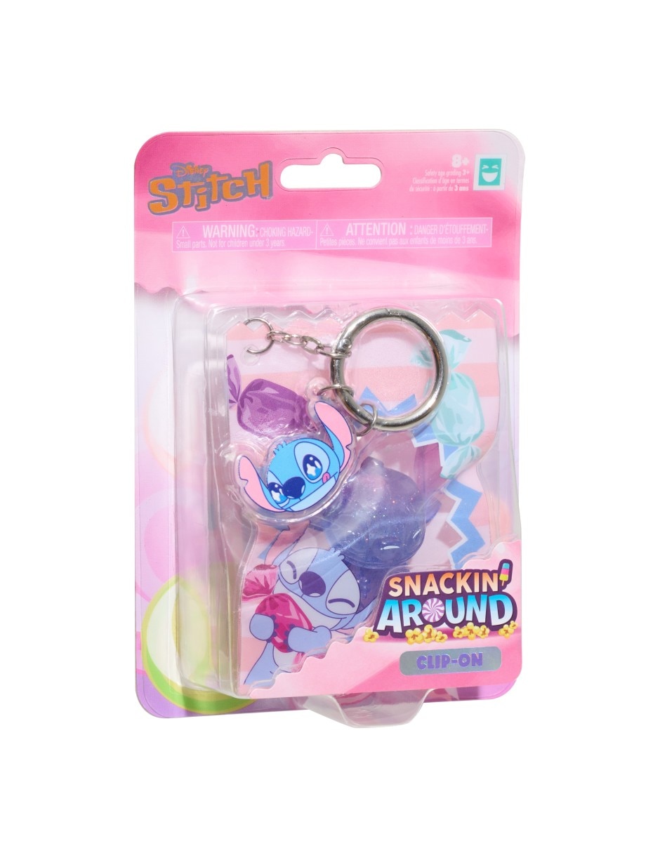 Set figuras de juguete hh stitch snackin' around clip-on asst. de stitch 9