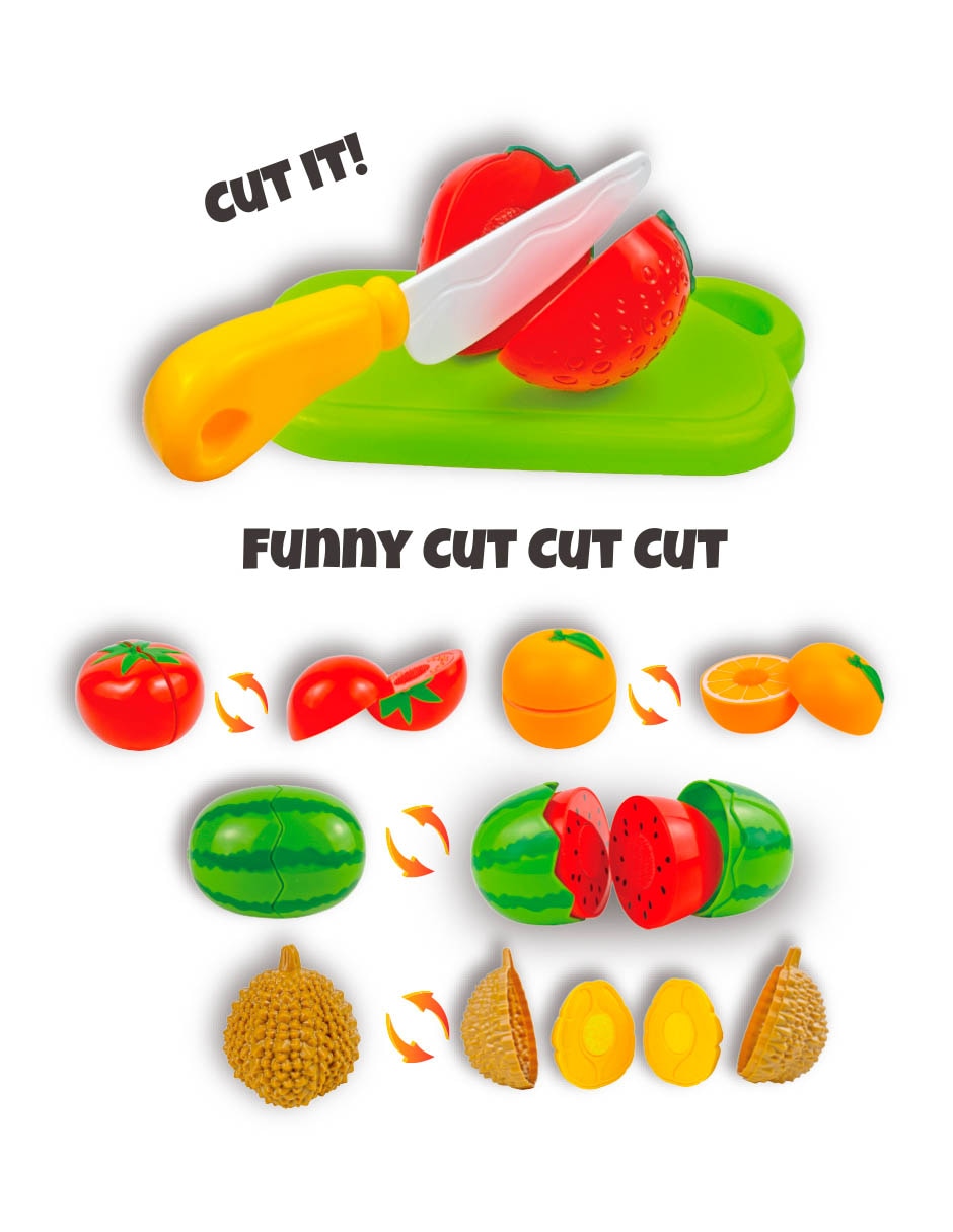 Canastas de frutas y vegetables para niños 4