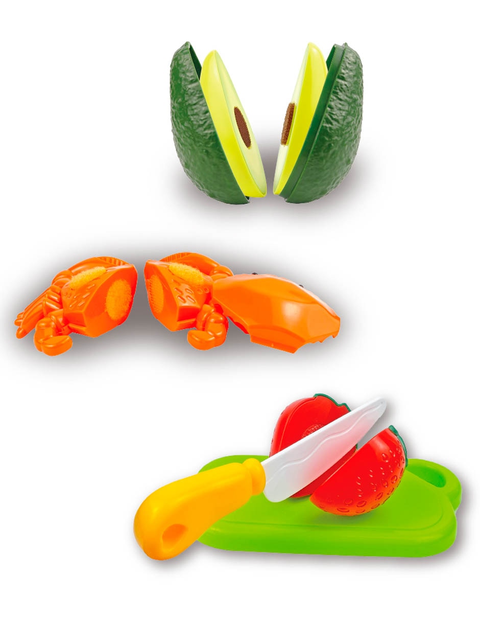 Canastas de frutas y vegetables para niños 6