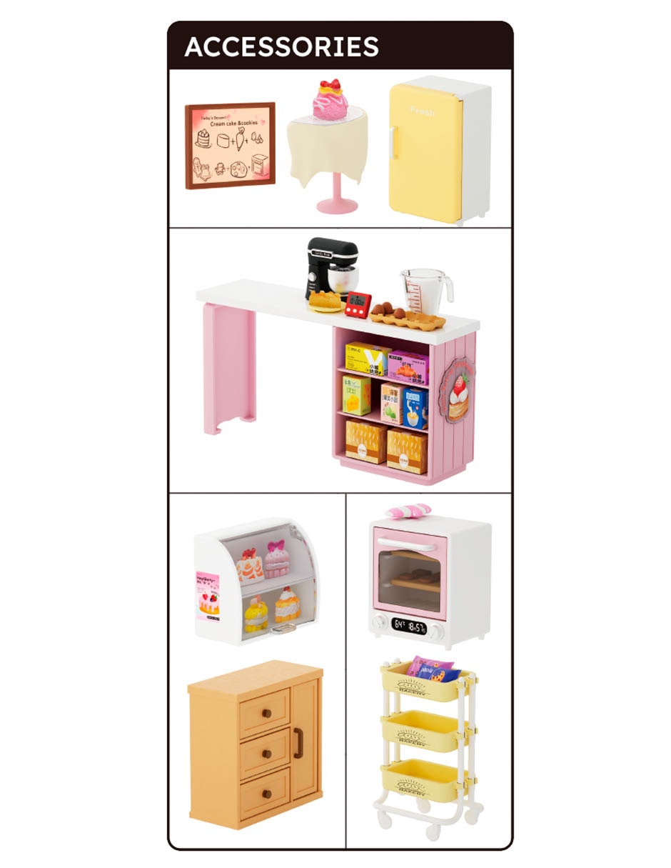 Kit de manualidades Diy House Bakery Set 3