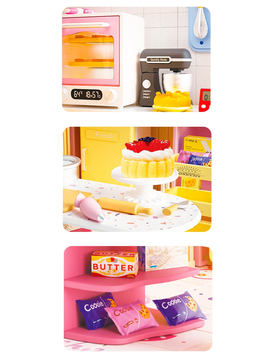 Kit de manualidades Diy House Bakery Set 2