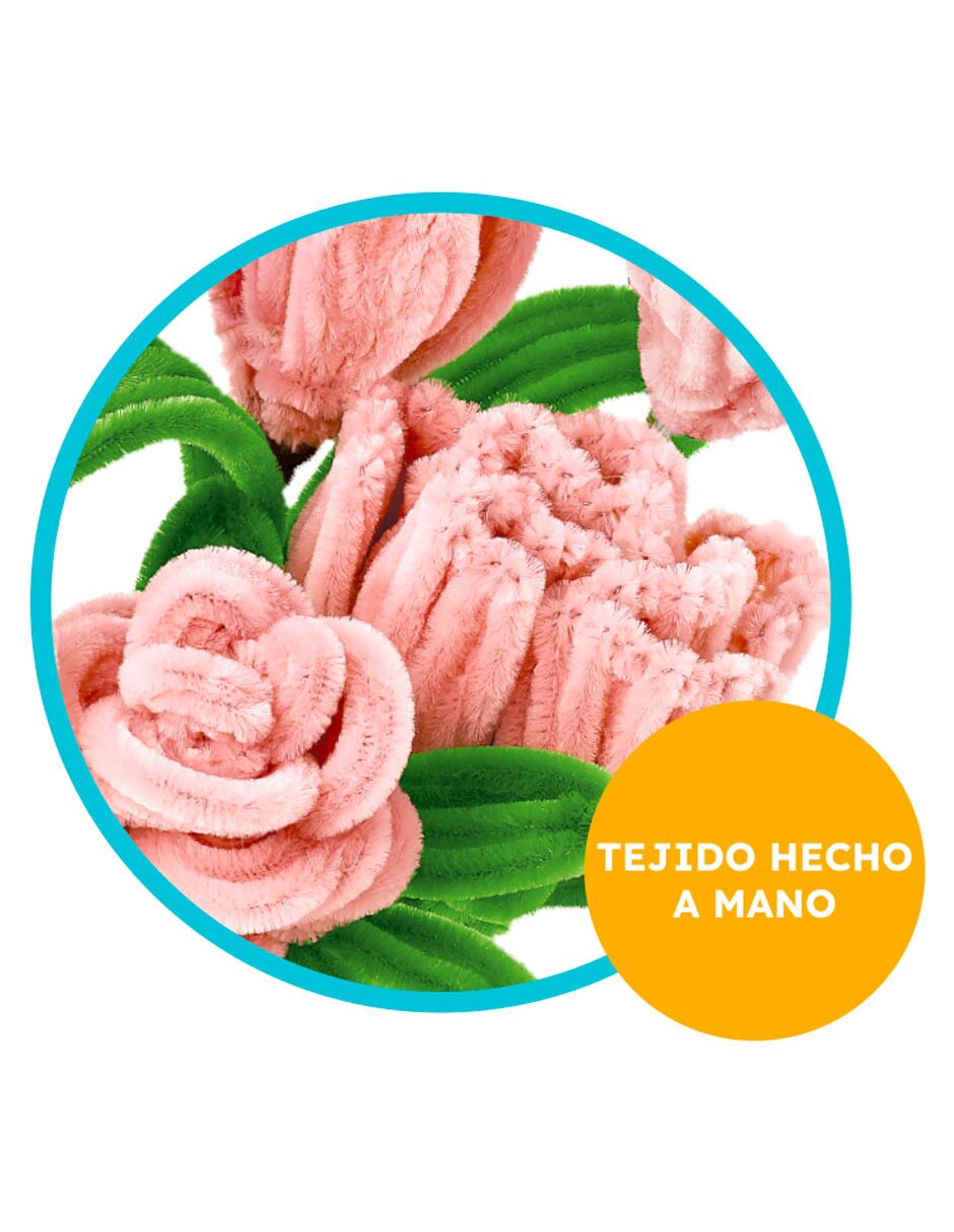 Kit de manualidades Diy pipe cleaner flower play set 5