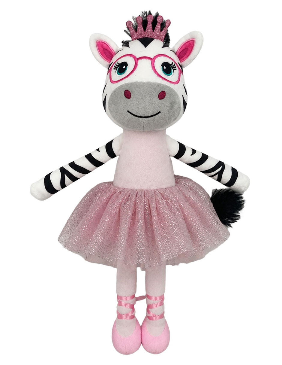 Peluche de cebra de 42 cm