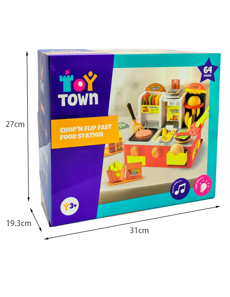 Chop´n Flip Fast Food Station para niños 3