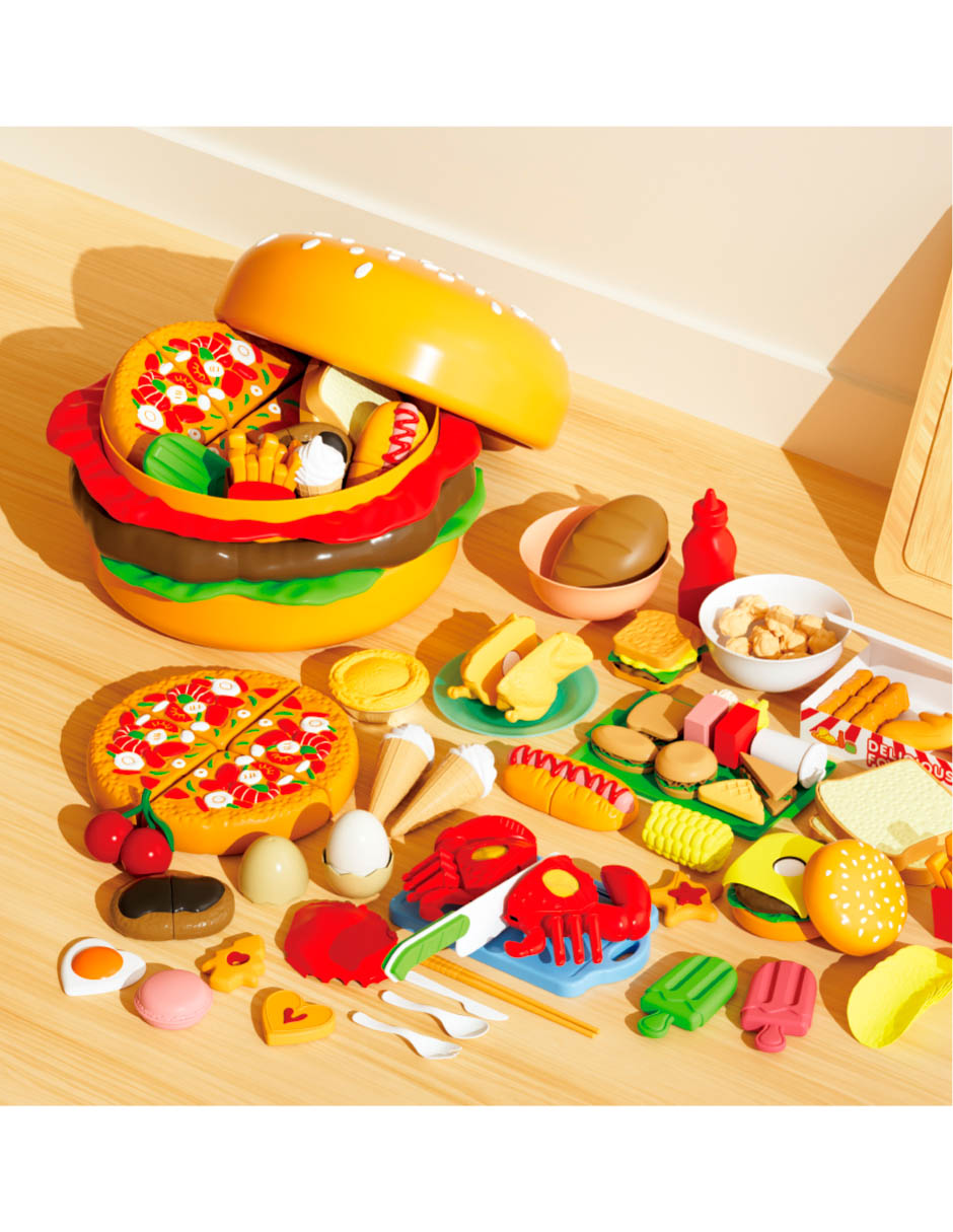 Set de Comida juego de rol para niños 3