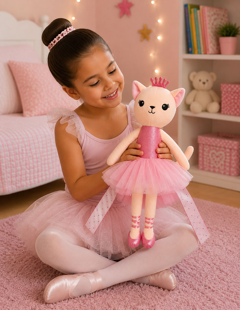 Peluche de gata de 55 cm 2