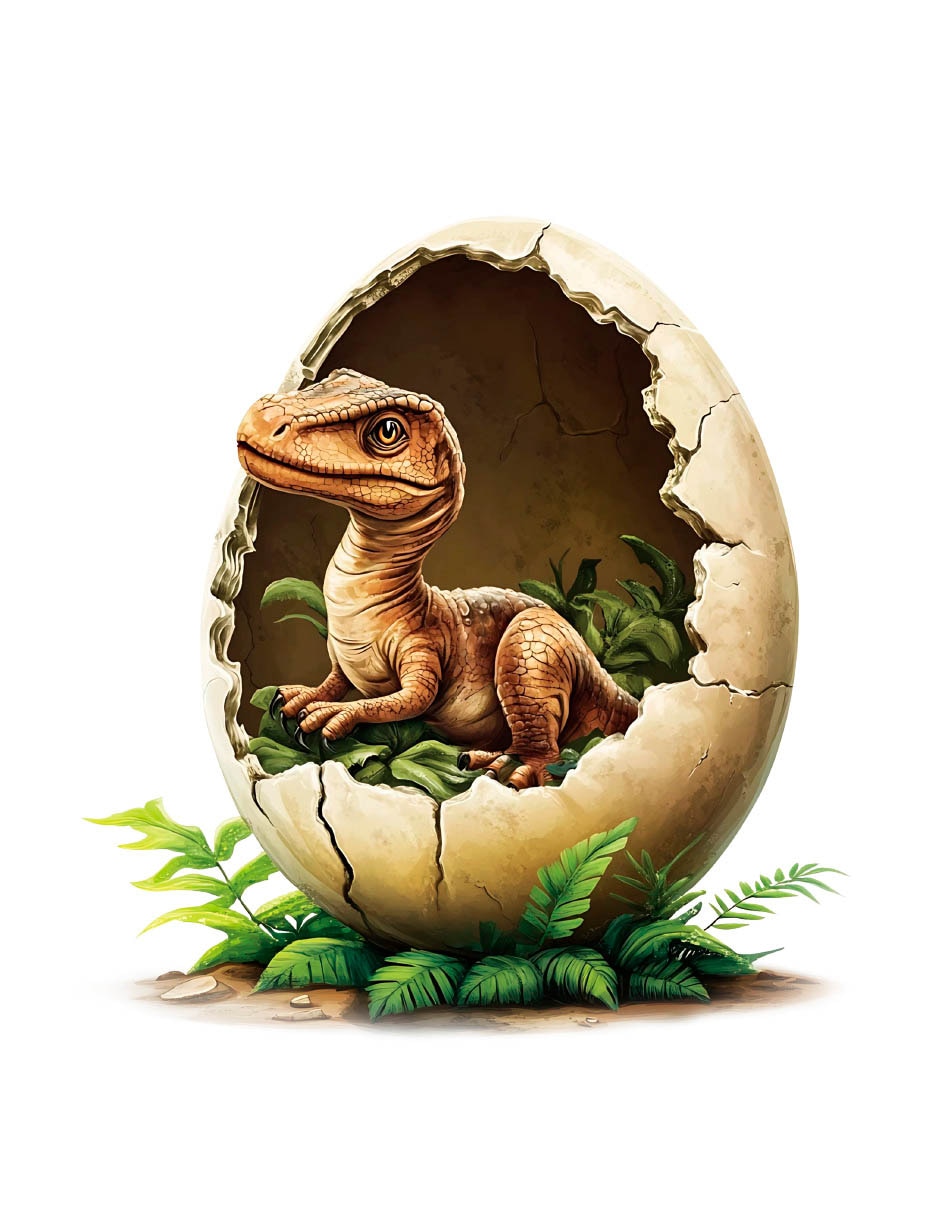 Figura de huevo de dinosaurio
