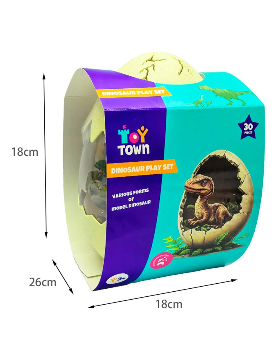 Figura de huevo de dinosaurio 6