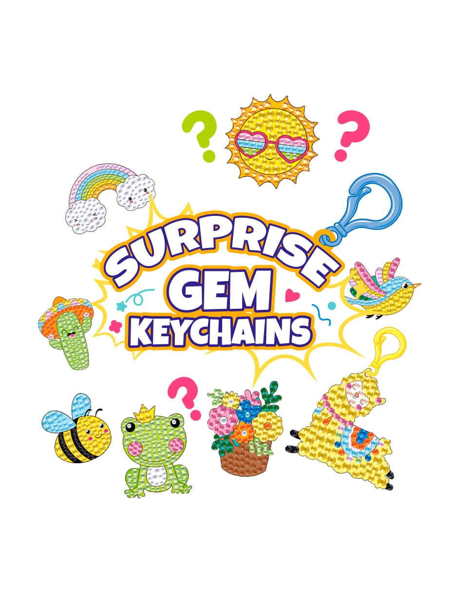Diamond Painting Keychain Surprise Blind Box