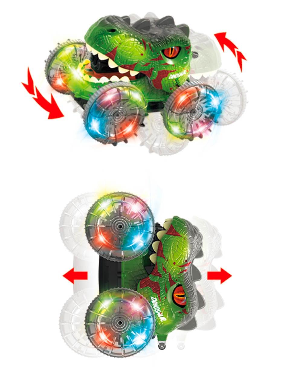 Automóvil dinosaurs 4